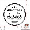 TAMPON RENTREE DES CLASSES CERCLE par Lily Fairy