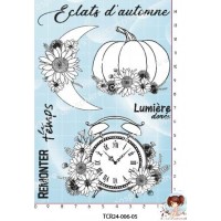 7 TAMPONS ECLATS D'AUTOMNE par l'Atelier de Caroline {attributes}