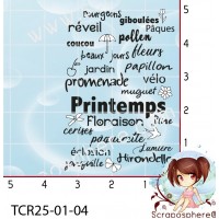 TAMPON NUAGE MOTS PRINTEMPS par l'Atelier de Caroline {attributes}